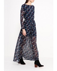 Синее платье-макси от Befree