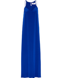 Синее платье-макси от Cushnie et Ochs
