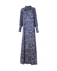 Синее платье-макси от Hayat