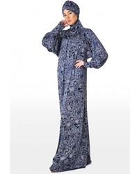 Синее платье-макси от Hayat