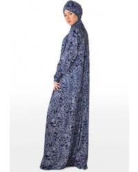 Синее платье-макси от Hayat