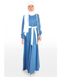 Синее платье-макси от Hayat