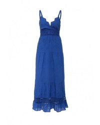 Синее платье-макси от Indiano Natural