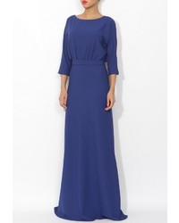 Синее платье-макси от Tutto Bene