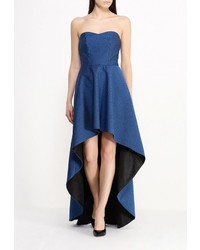 Синее платье-макси от Tutto Bene