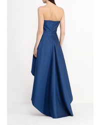 Синее платье-макси от Tutto Bene