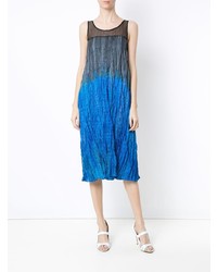 Синее платье-миди от Mara Mac