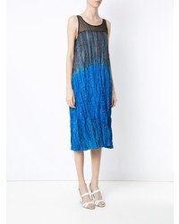 Синее платье-миди от Mara Mac