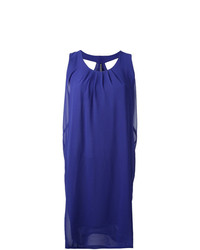 Синее платье прямого кроя от Minimarket