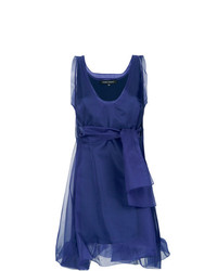 Синее платье с пышной юбкой из фатина от Gloria Coelho