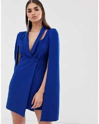 Синее платье-смокинг от Lavish Alice
