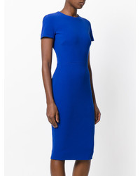 Синее платье от Victoria Beckham