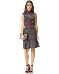 Синее платье от Saloni