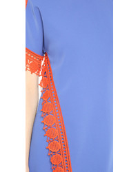 Синее платье от Tory Burch