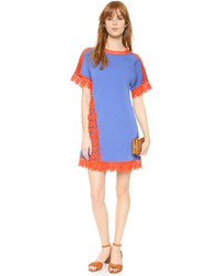 Синее платье от Tory Burch