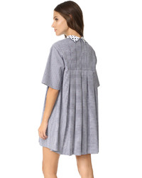 Синее платье от MAISON KITSUNE