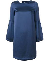 Синее платье от Semi-Couture