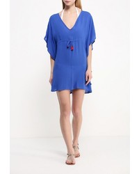 Синее пляжное платье от Phax