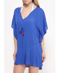 Синее пляжное платье от Phax