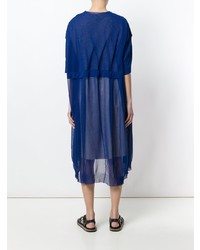 Синее повседневное платье от Boboutic