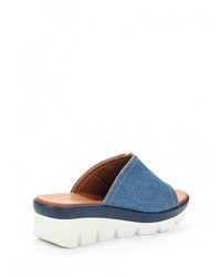 Женские синие босоножки от Flyfor