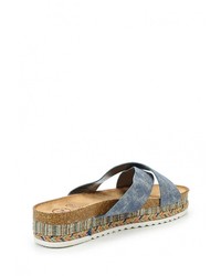 Женские синие босоножки от Kylie