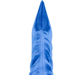 Синие ботильоны от Balenciaga