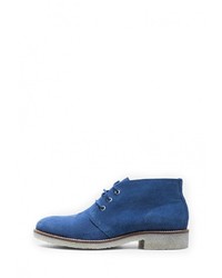Мужские синие ботинки от Mango Man