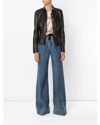 Синие брюки-клеш от Nk