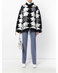 Синие брюки-клеш от Les Copains