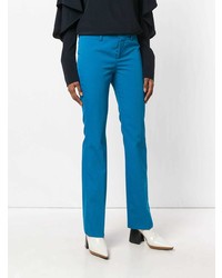 Синие брюки-клеш от Marni