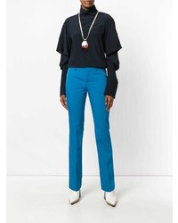 Синие брюки-клеш от Marni