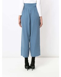 Синие брюки-кюлоты от Olympiah