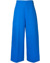 Синие брюки-кюлоты от MSGM