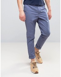 Синие брюки чинос от Asos