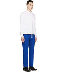 Синие брюки чинос от Oamc