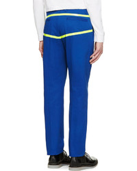 Синие брюки чинос от Oamc