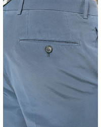 Синие брюки чинос от Jil Sander