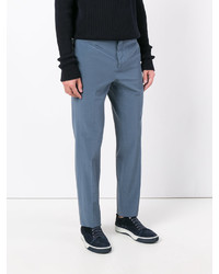 Синие брюки чинос от Jil Sander