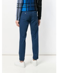 Синие брюки чинос от Re-Hash