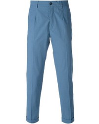 Синие брюки чинос от Dolce & Gabbana