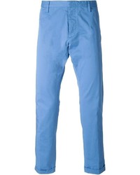 Синие брюки чинос от DSQUARED2