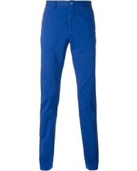 Синие брюки чинос от Etro