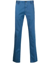 Синие брюки чинос от Incotex