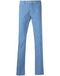 Синие брюки чинос от Jacob Cohen