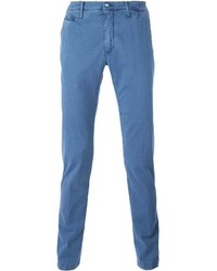Синие брюки чинос от Jacob Cohen