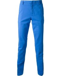 Синие брюки чинос от Kenzo