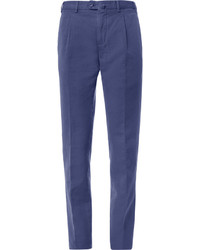 Синие брюки чинос от Loro Piana
