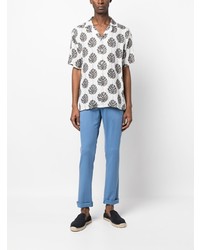 Синие брюки чинос от Dondup