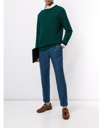 Синие брюки чинос от Dolce & Gabbana